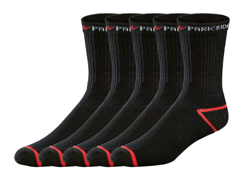 PARKSIDE® Lot de 5 paires de chaussettes homme