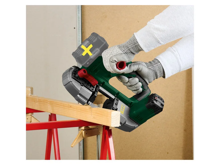 PARKSIDE® Scie à ruban sans fil PMBA 20-Li B2. 20 V