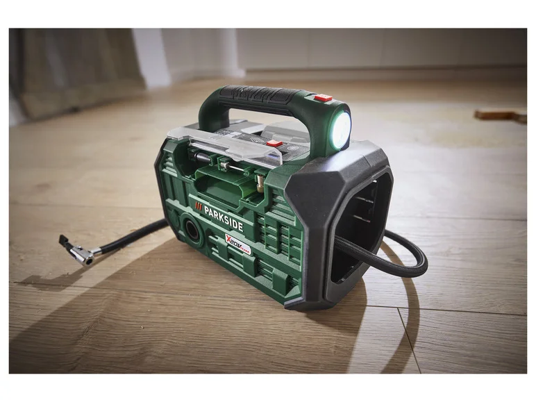 PARKSIDE® Compresseur et pompe à air sans fil PKA 20-Li C3. 20 V