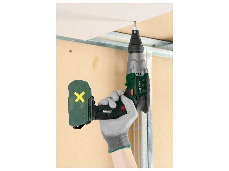 PARKSIDE® Visseuse à plaque de plâtre sans fil PTBSA 20-Li A1. 20 V