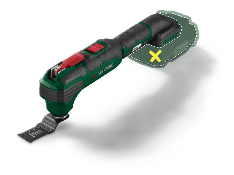 PARKSIDE® Outil multifonction sans fil PAMFW 20-Li C3. 20 V