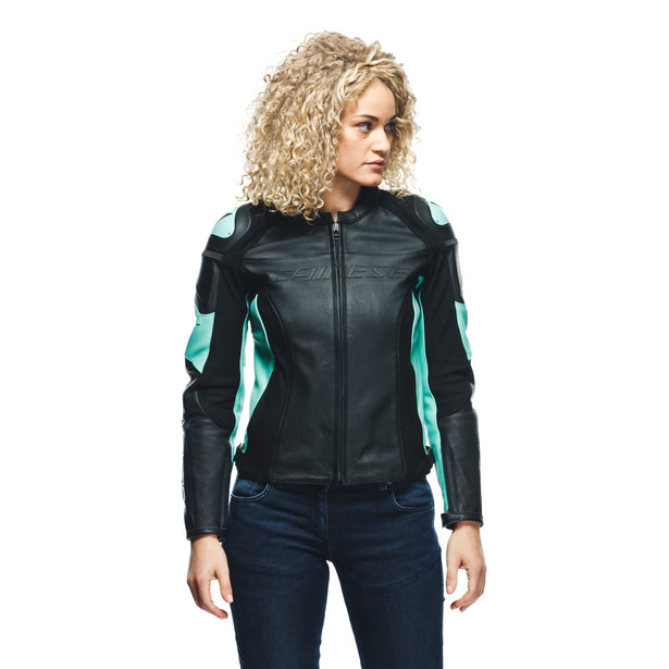 RACING 4 LADY LEATHER JACKET PERF.