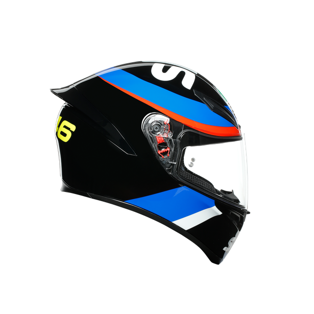 K1 REPLICA ECE DOT - VR46 SKY RACING TEAM BLACK/RED