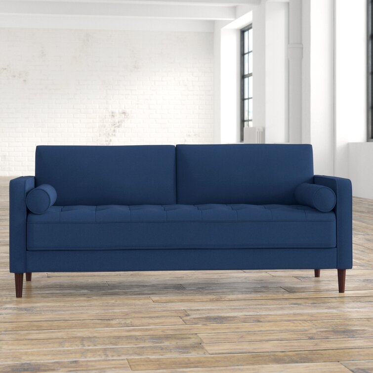 Garren 75.6'' Square Arm Tufted Sofa