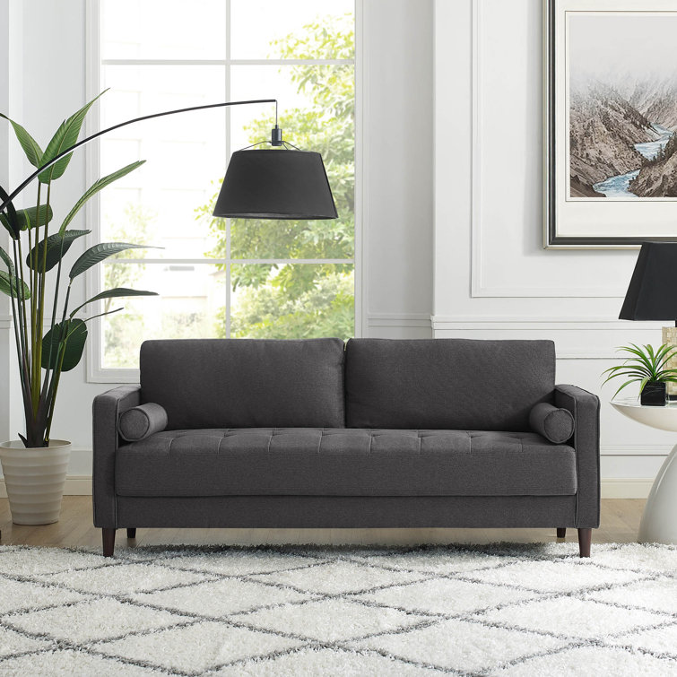 Garren 75.6'' Square Arm Tufted Sofa