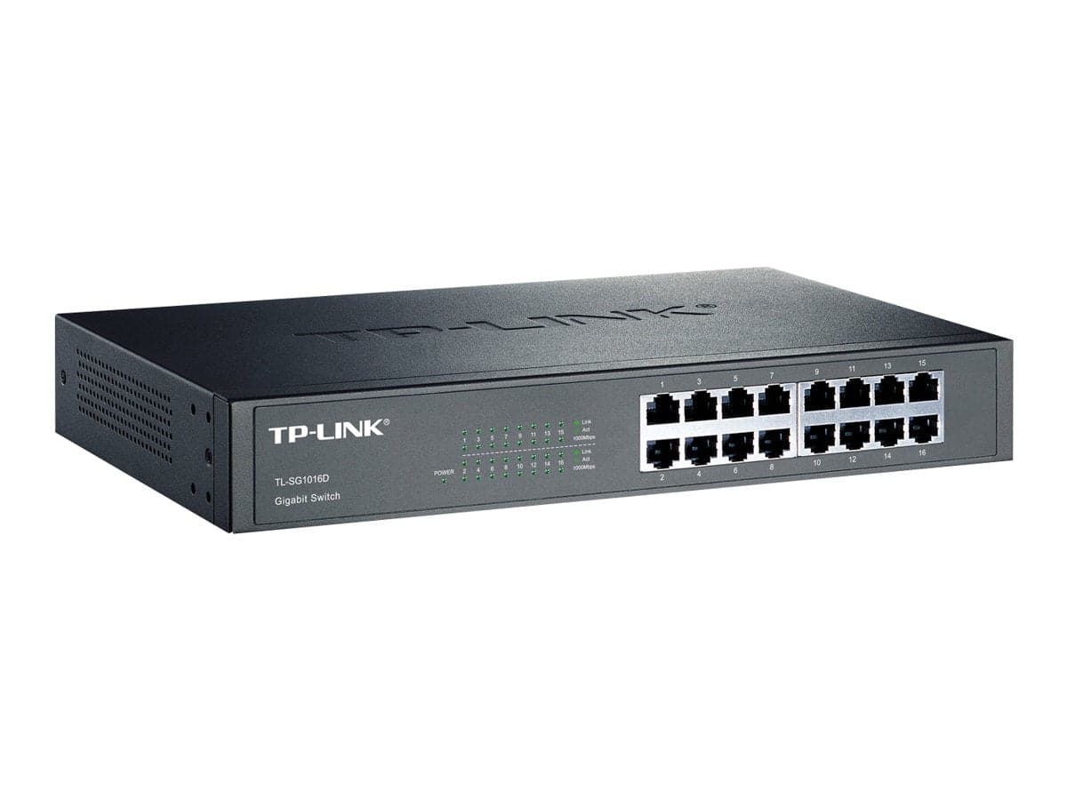 TP-Link TL-SG1016D Switch 16-Port-Gigabit