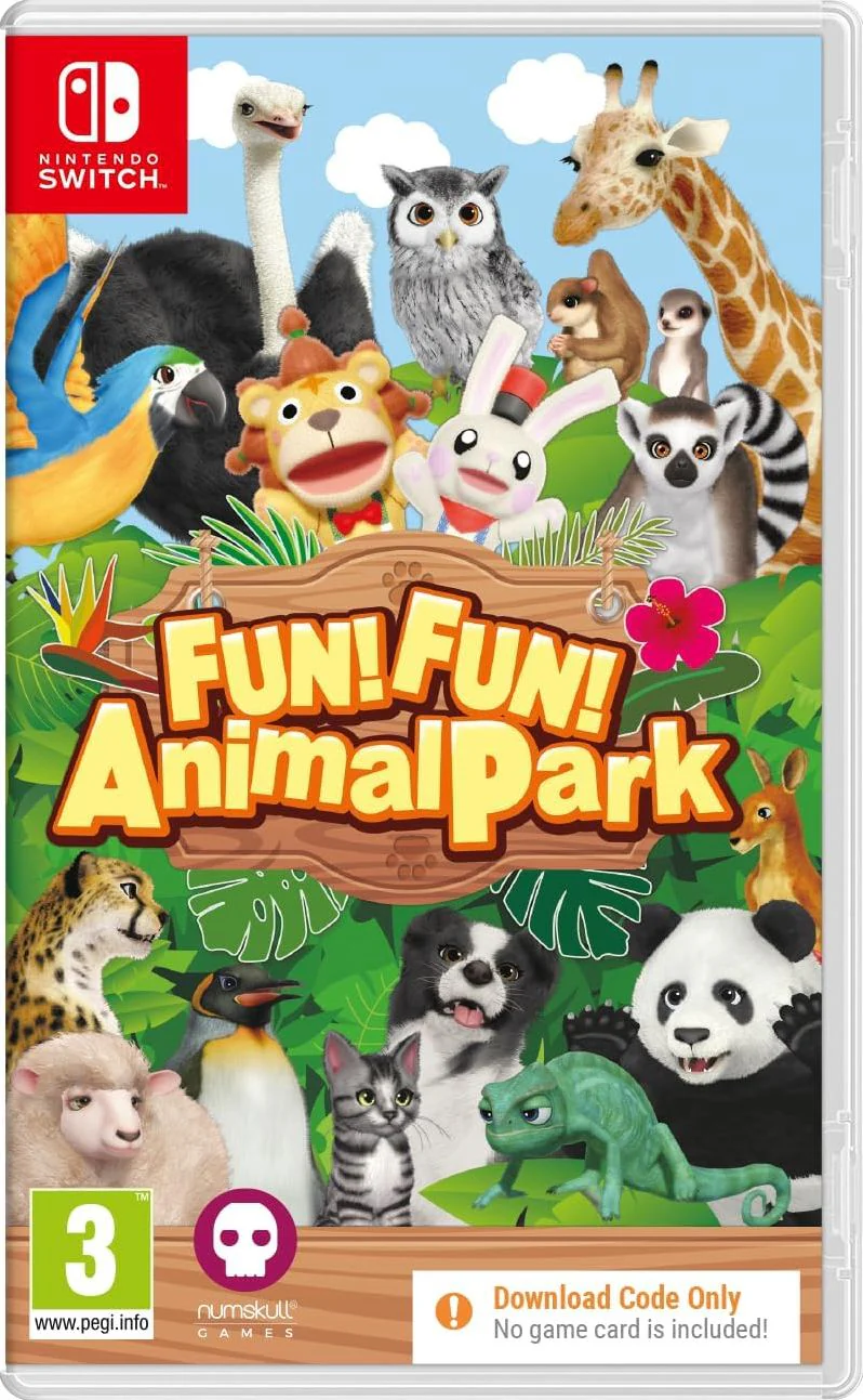 FUN! FUN! Animal Park (Code in Box) - Nintendo Switch
