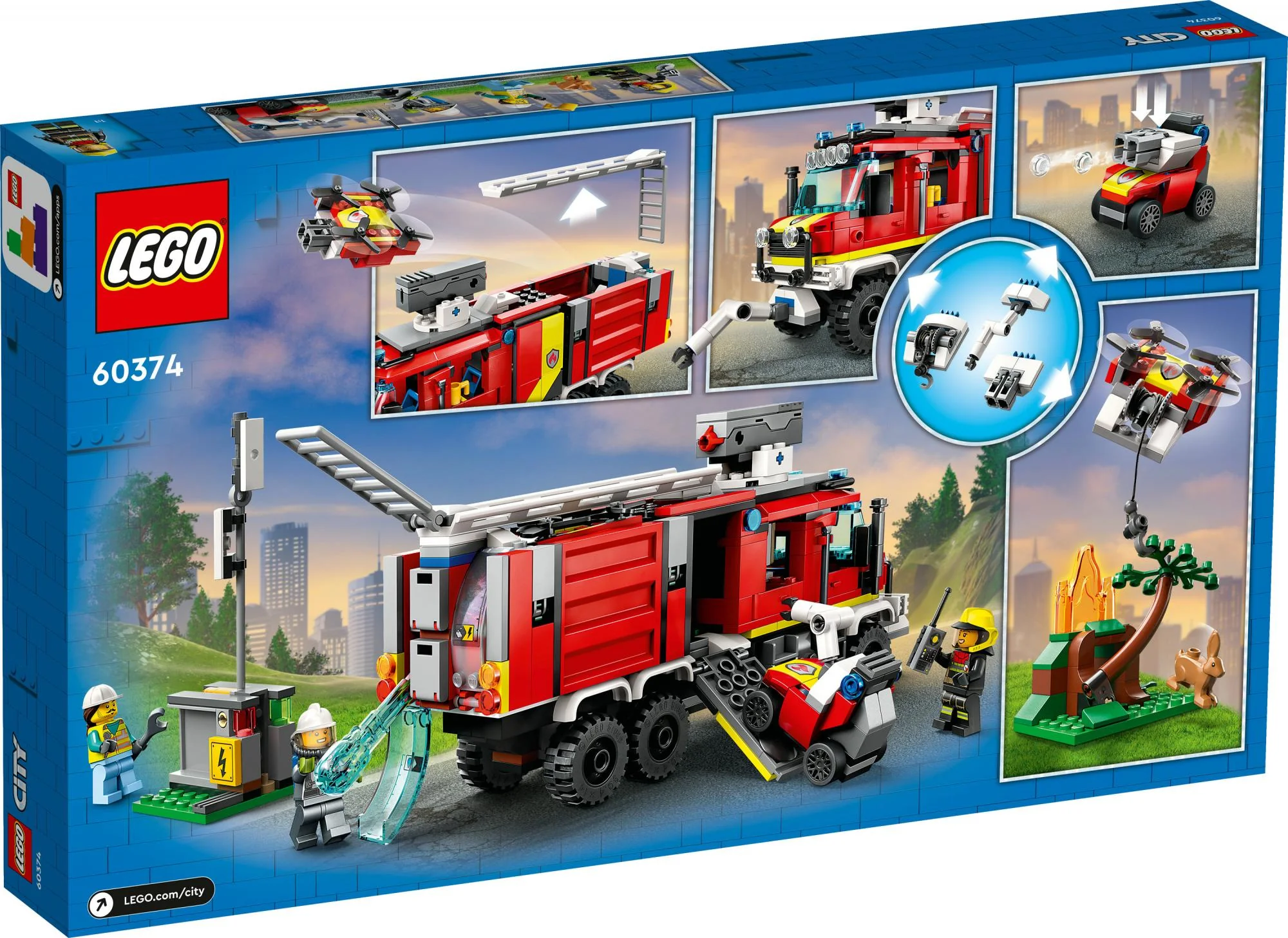 LEGO 60374 City Fire Brigade Command Vehicle