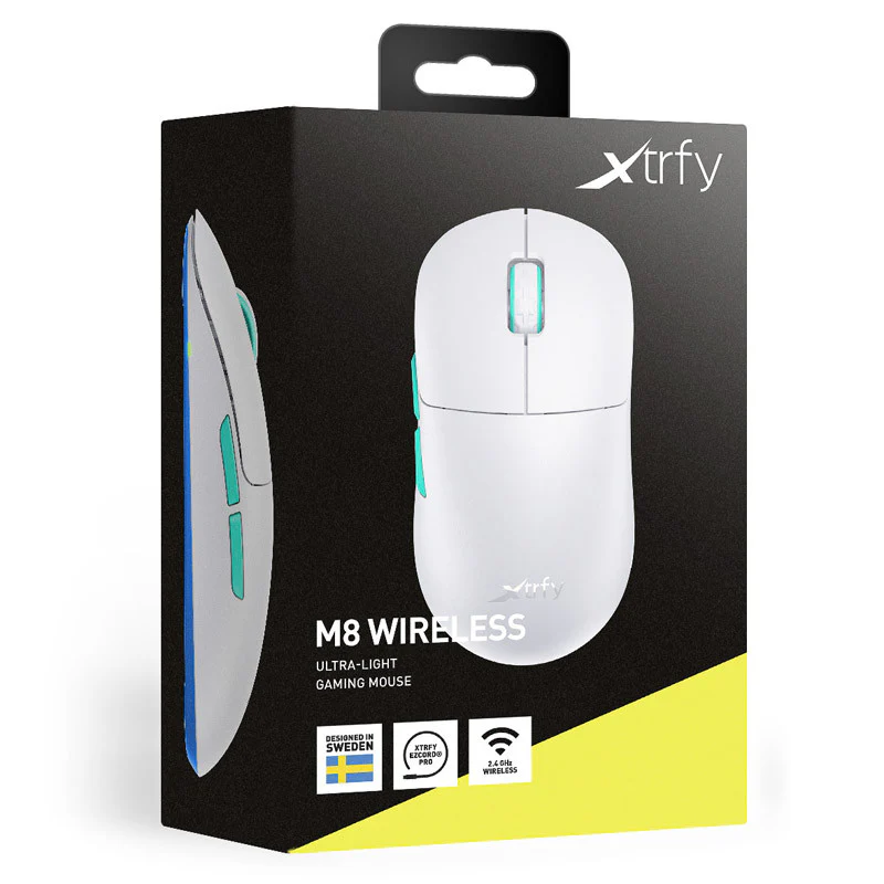 Xtrfy M8 Wireless – Weiß