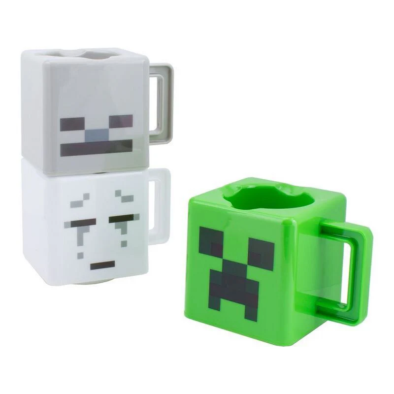 Stapelbare Minecraft-Becher