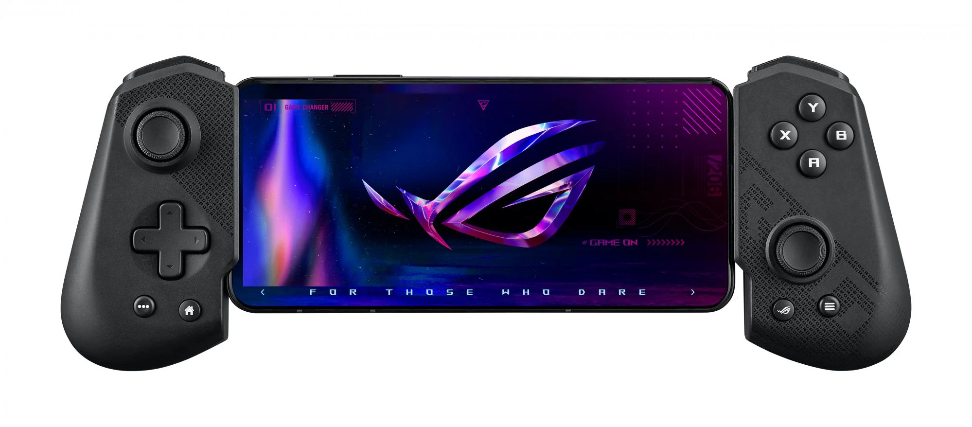 ASUS ROG Tessen Mobile Controller (GU200A) supports Android. USB-C 18W pass-through charging