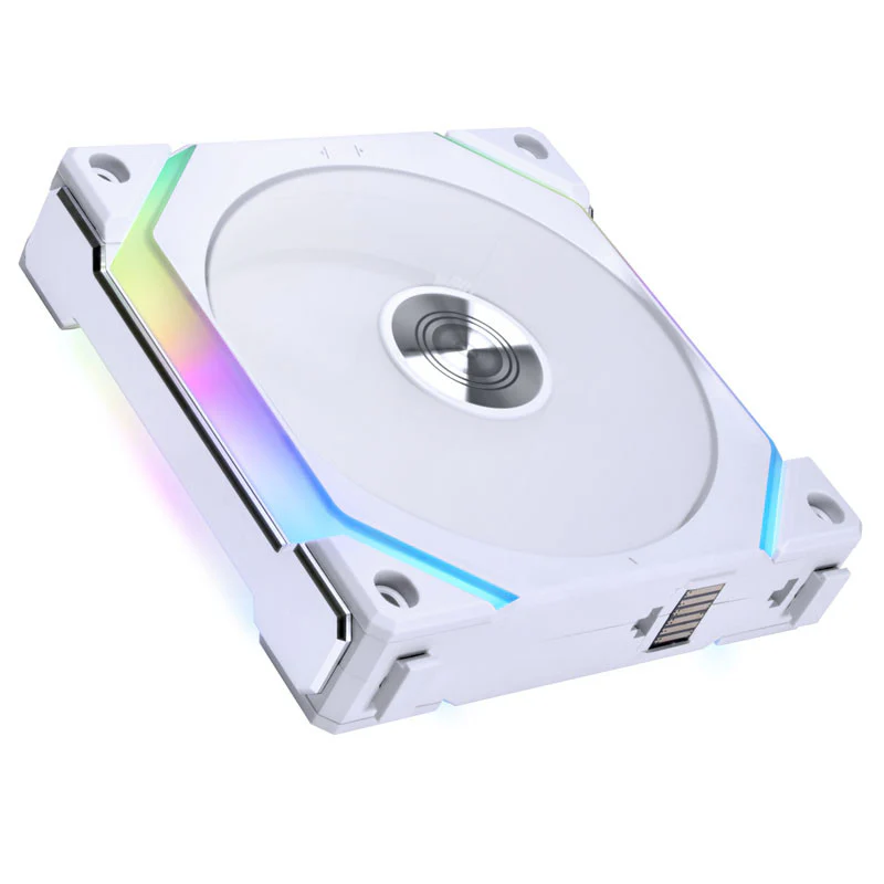 Lian Li UNI FAN SL V2 120 RGB-PWM-Lüfter. Weiß – 120 mm. 28 mm Rahmen