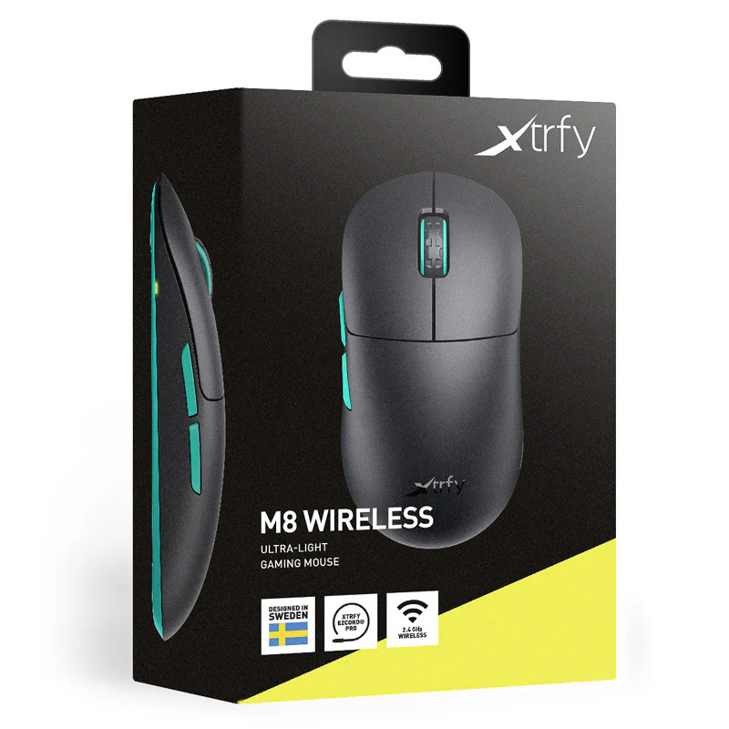 Xtrfy M8 Wireless – Schwarz