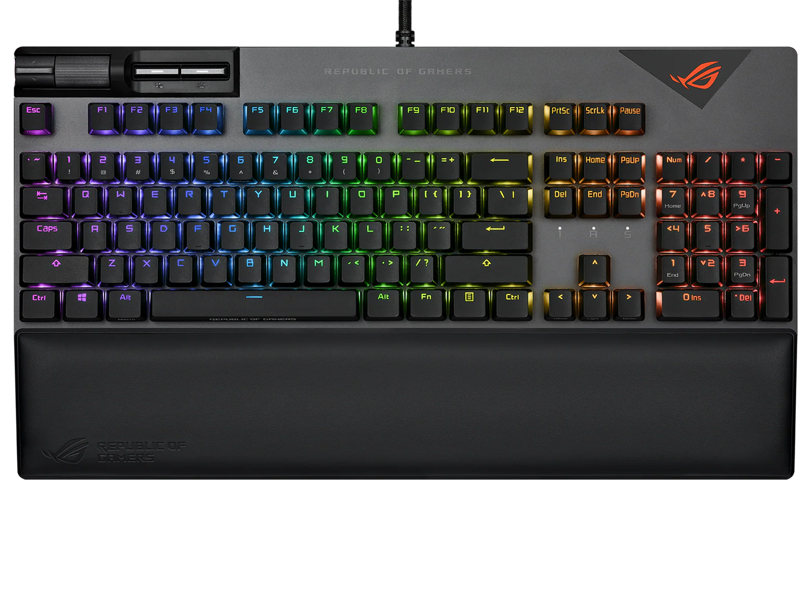 ASUS ROG Strix FLARE II PBT-Gaming-Tastatur (NX Brown Switches)