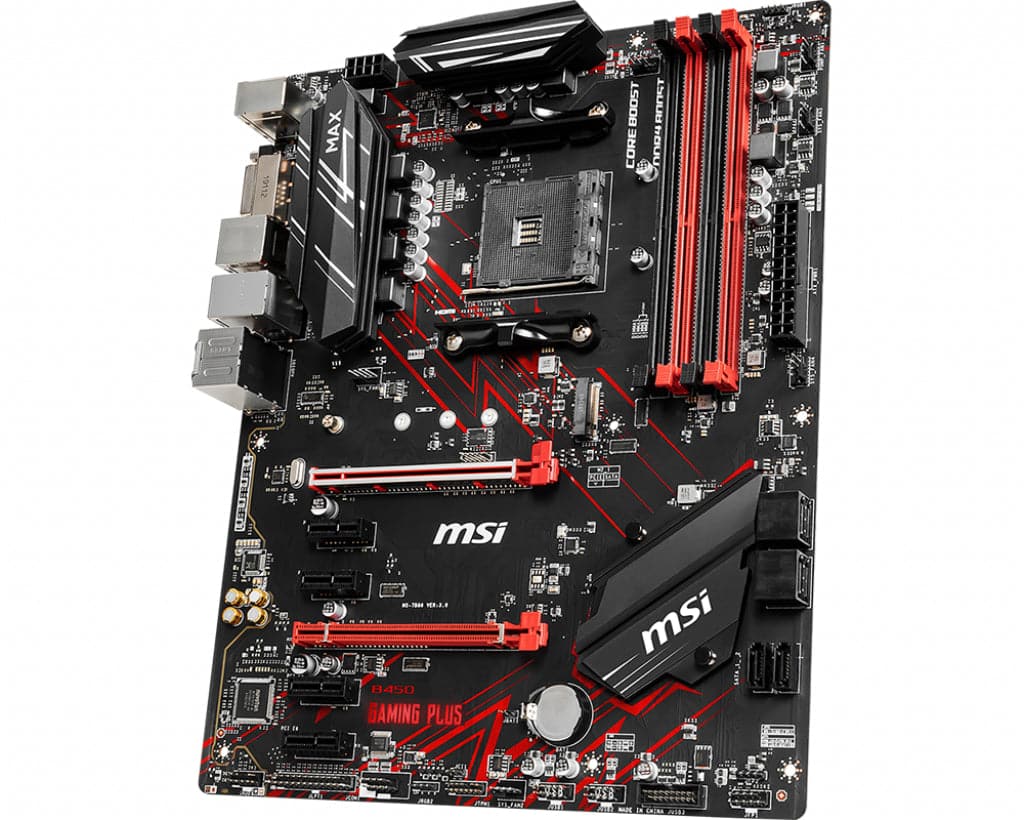MSI B450 GAMING PLUS MAX ATX AM4 AMD B450