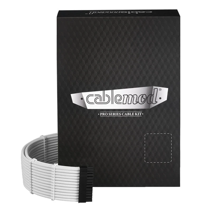 CableMod PRO ModMesh C-Serie RMi RMx Kabelset – weiß