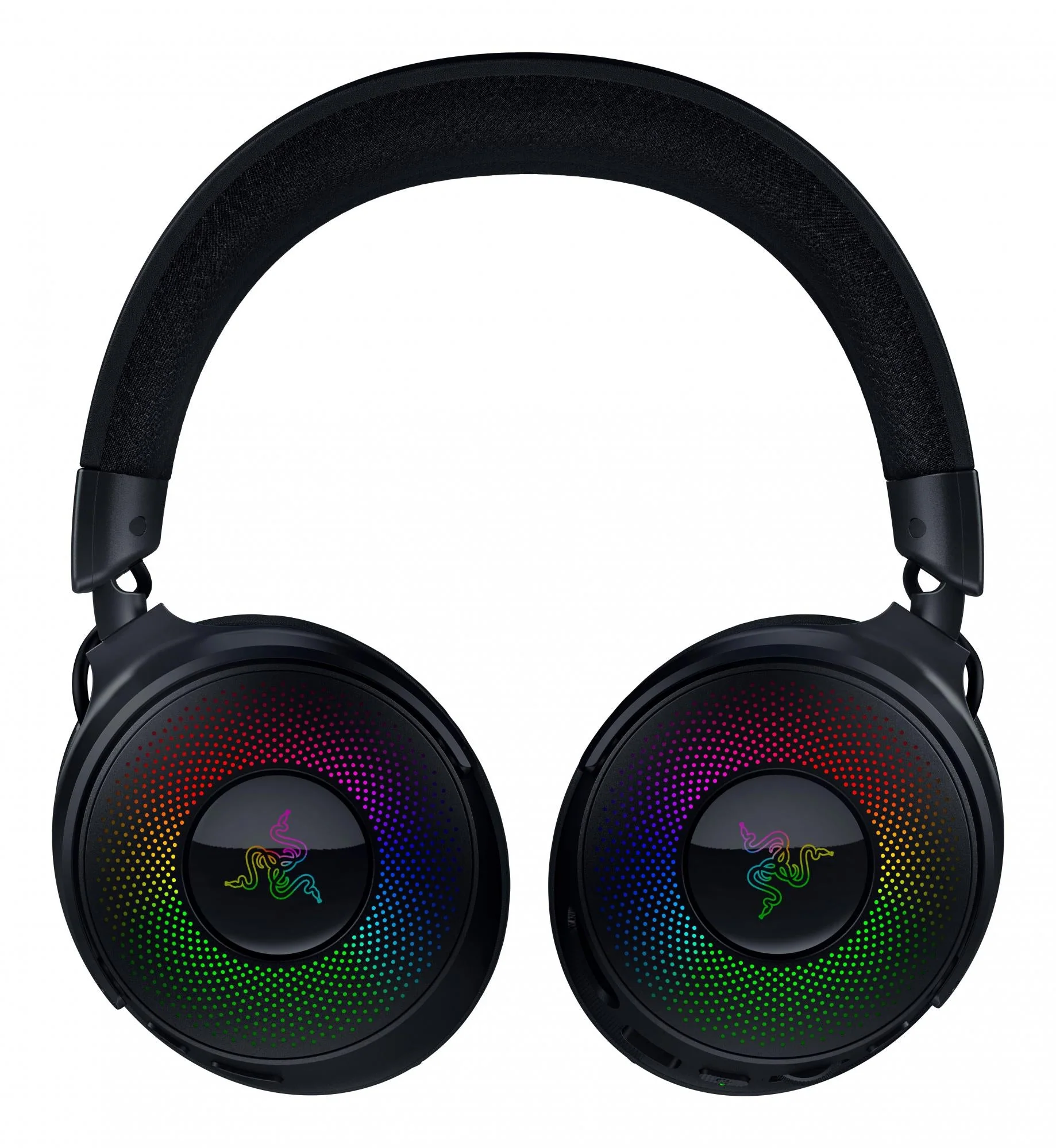 Razer – Kraken V4 Pro Black – Trådløst RGB Gaming Headset (Wireless & Kabel)
