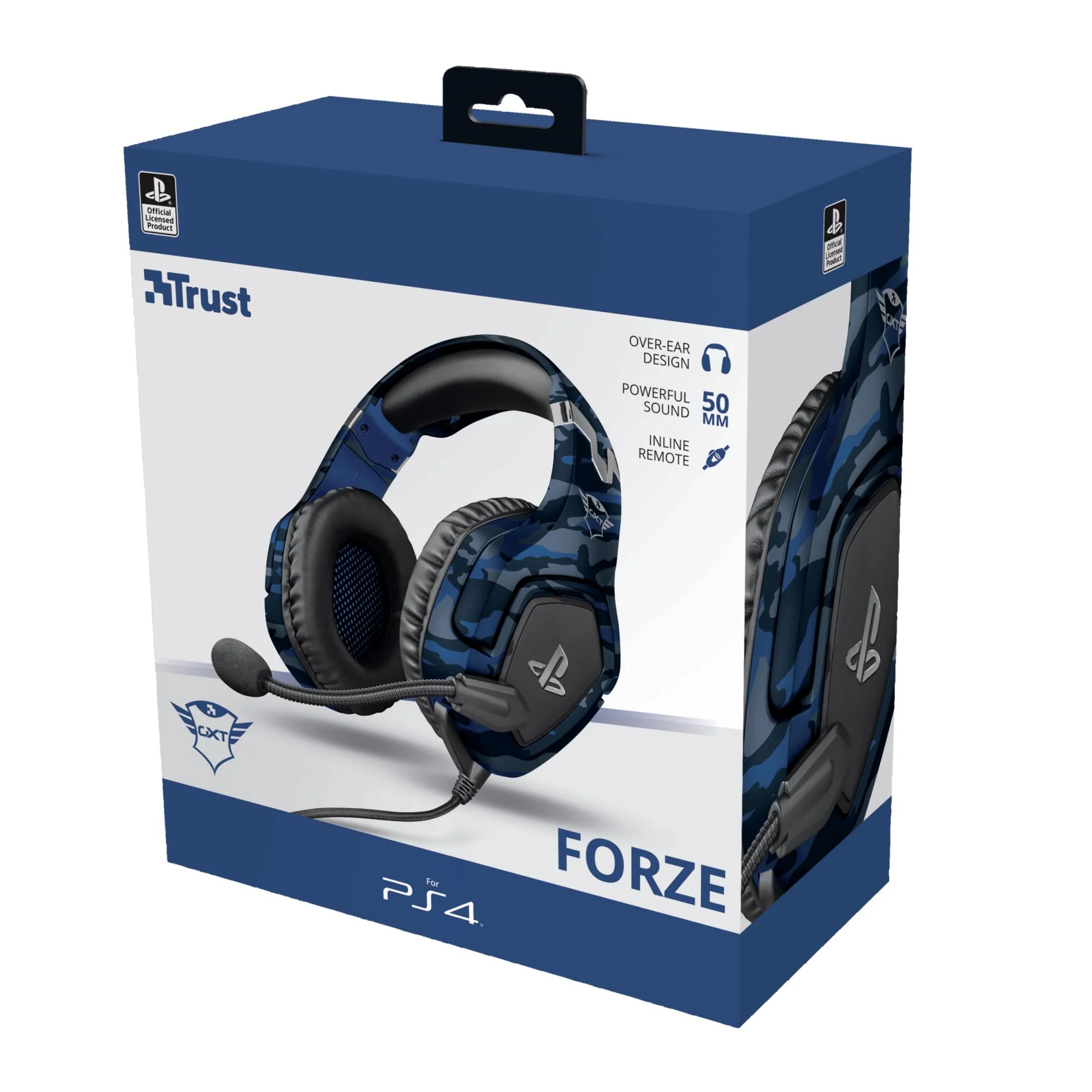 TRUST GXT488 FORZE-B PS4 HEADSET BLUE