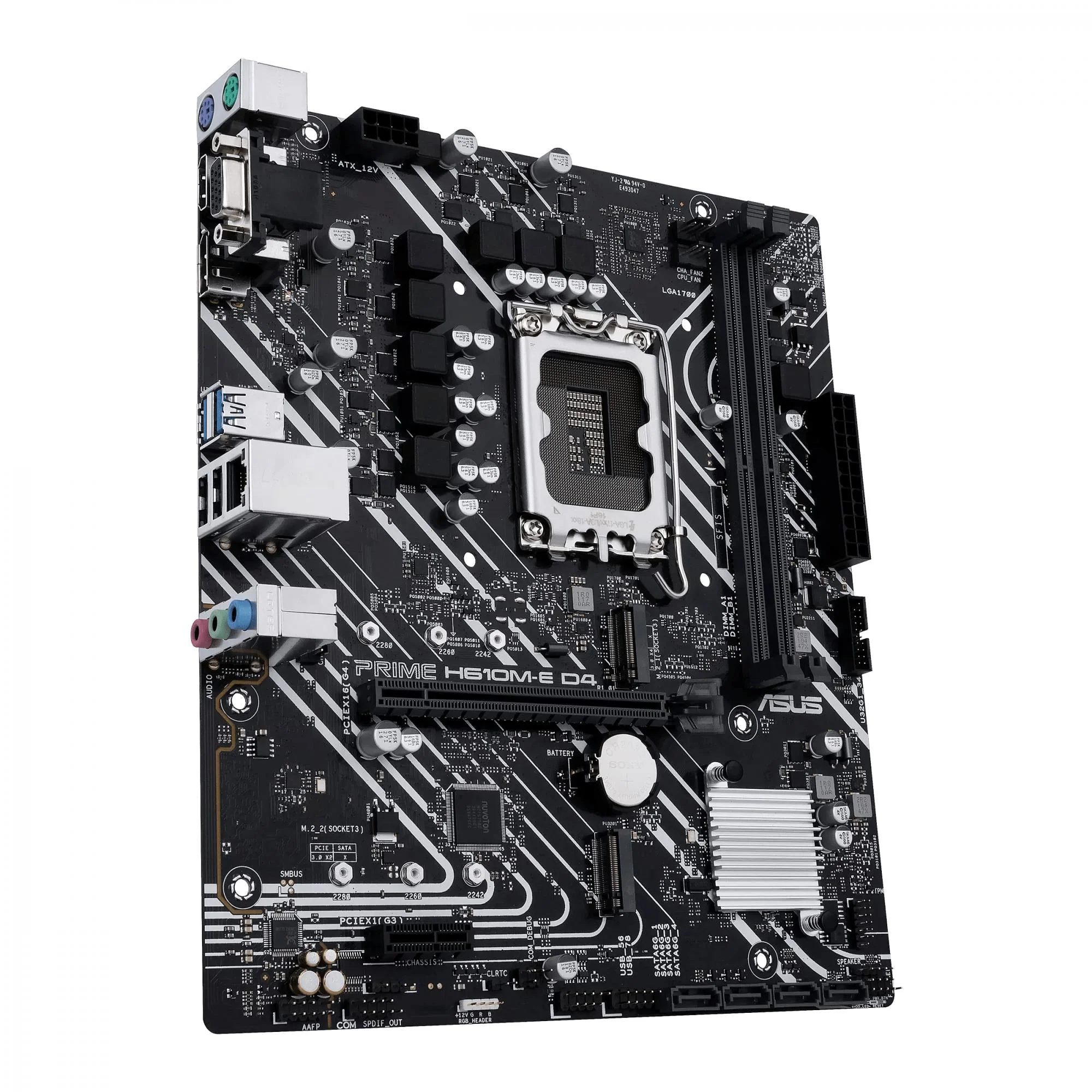 ASUS PRIME H610M-A D4-CSM (mATX. H610. LGA 1700. DDR4)
