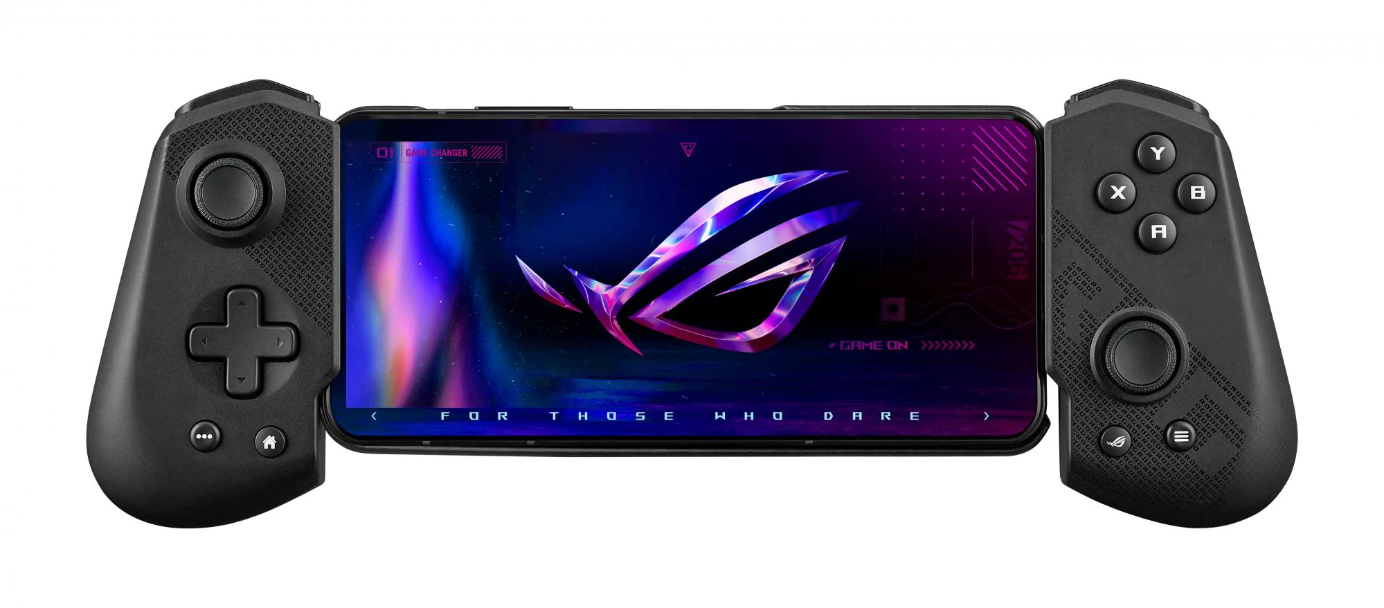 ASUS ROG Tessen Mobile Controller (GU200A) supports Android. USB-C 18W pass-through charging