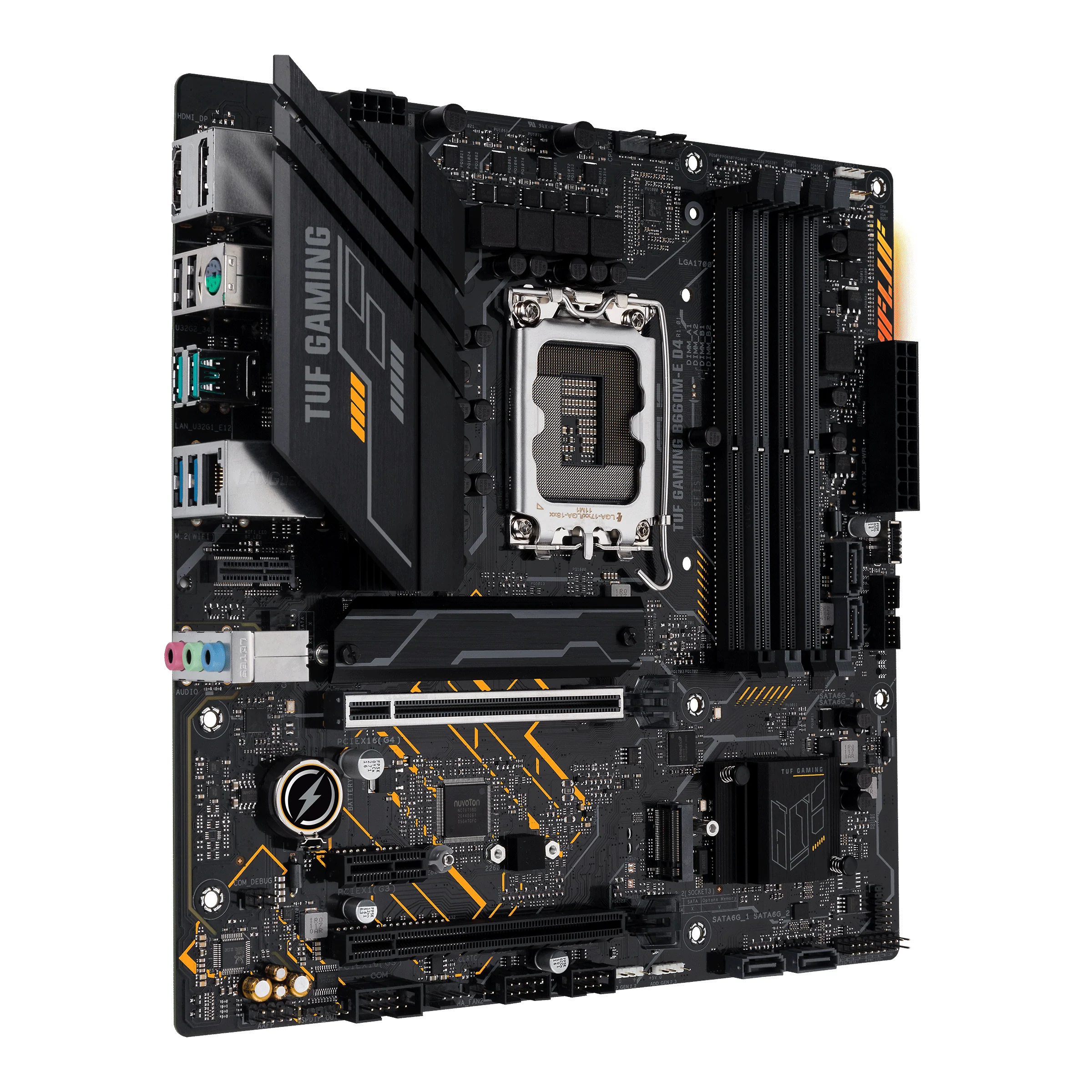 ASUS TUF GAMING B660M-E (mATX. B660. LGA 1700. DDR4)